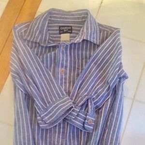 Toddler boy button up onesie